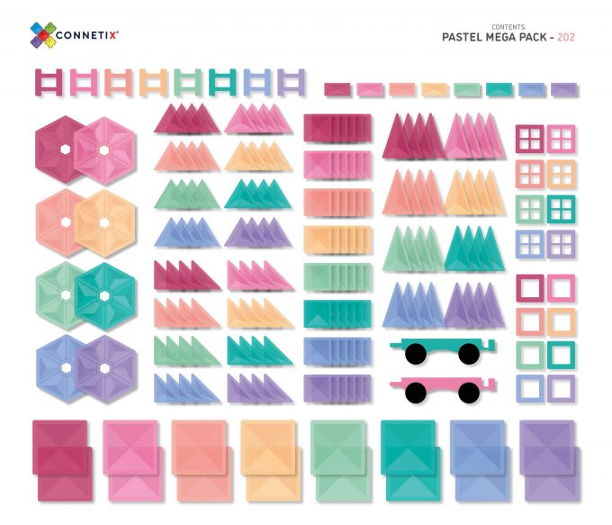 Megapakkinn - Pastel (202stk) - Image 12