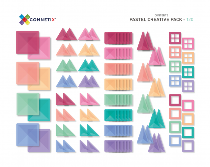 Sköpunarpakkinn – Pastel (120stk)