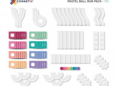 Pastel kúlubraut innihald