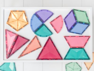 Pastel formapakkinn 48stk