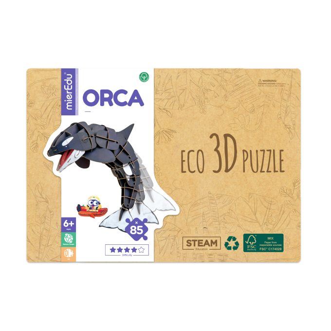 3D púsl: Háhyrningur