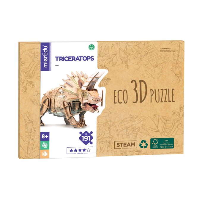 3D púsl: Nashyrningseðla