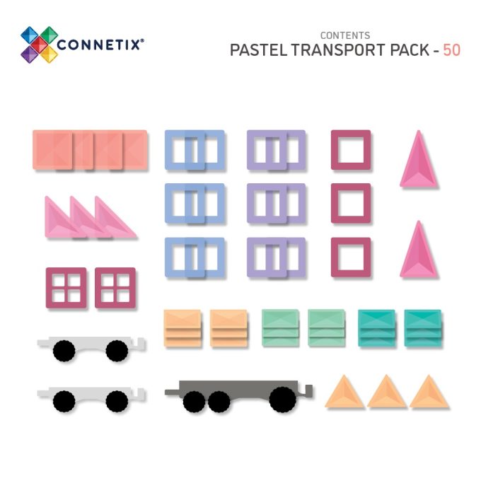 Langferðabíllinn – Pastel (50stk)