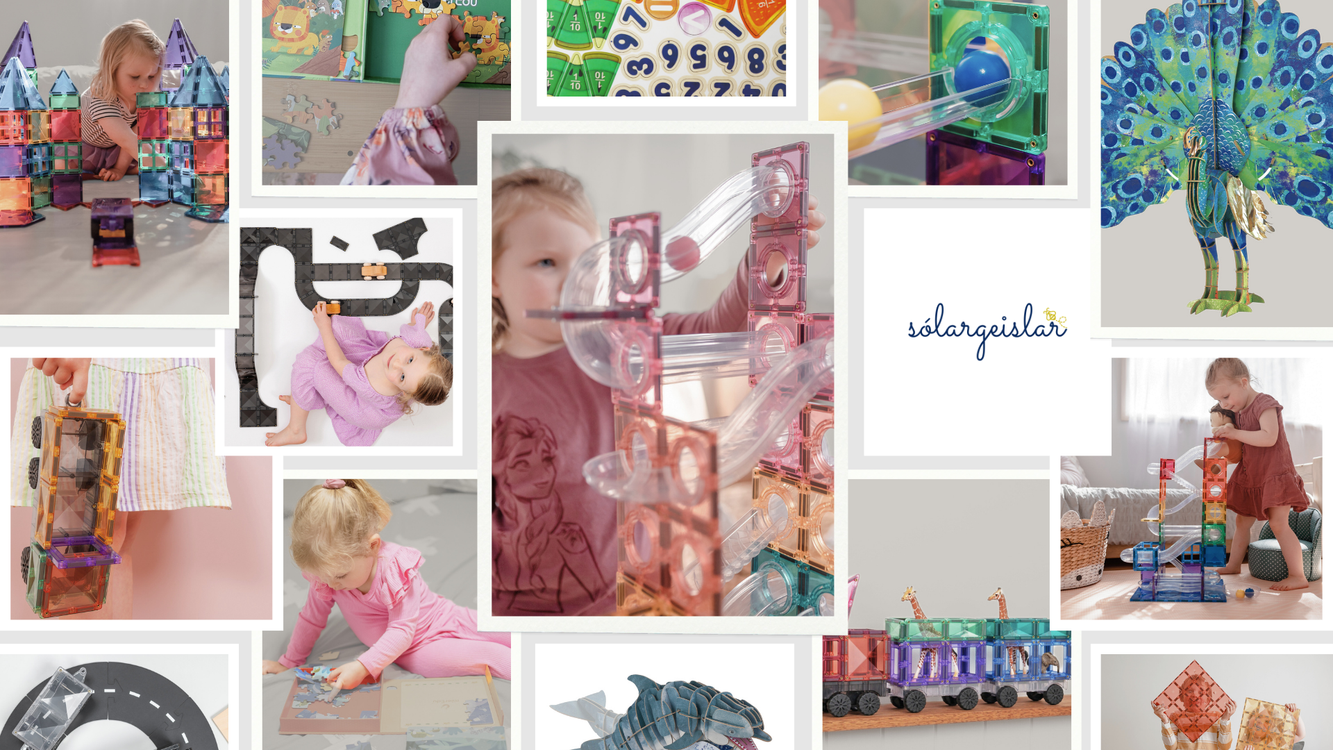 Sólargeislar banner vefur